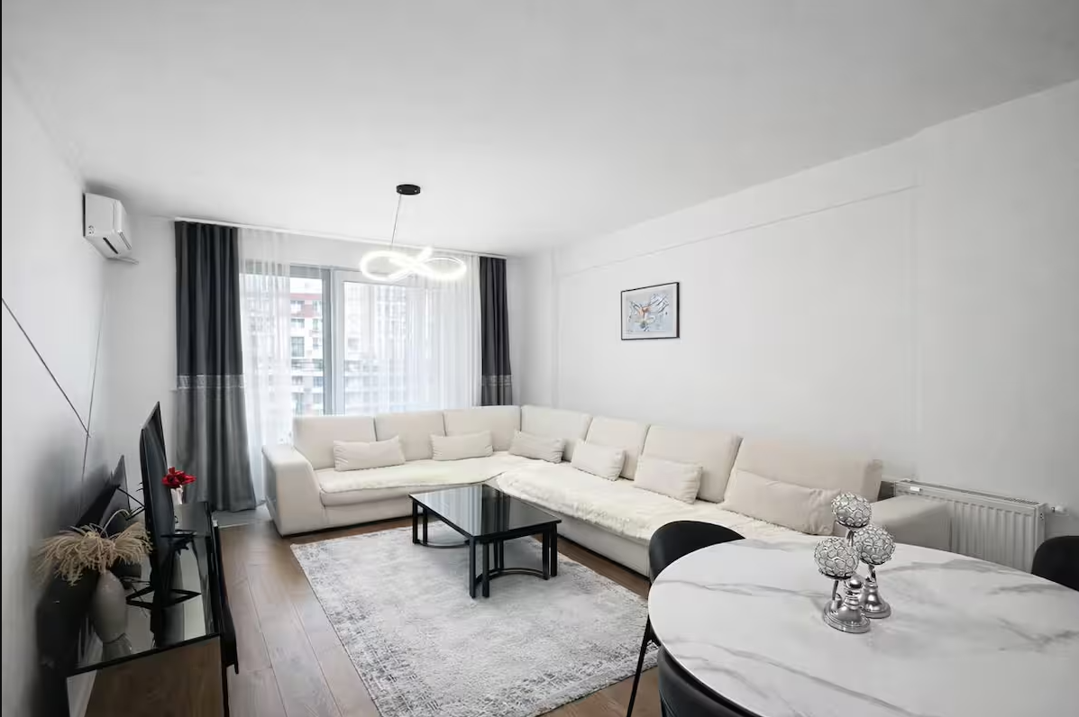 Modern apartment living room